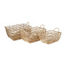Mand mais - rechthoek - 41 x 35 x 21 cm 