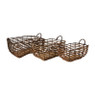 Mand bananenblad - rechthoek - 30 x 23 x 15 cm