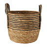 Mand zwarte streep - laag - ø29x24 cm