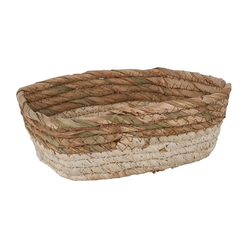 Broodmandje - bruin - 20x15x8 cm