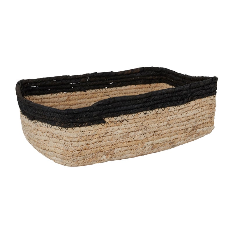 Broodmandje - zwart - 30x25x10 cm