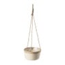Hangbloempot - naturel - ⌀26x13 cm