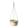 Hangbloempot - naturel - ⌀30x15 cm