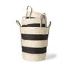 Mand met zwarte strepen - ⌀32x38 cm 