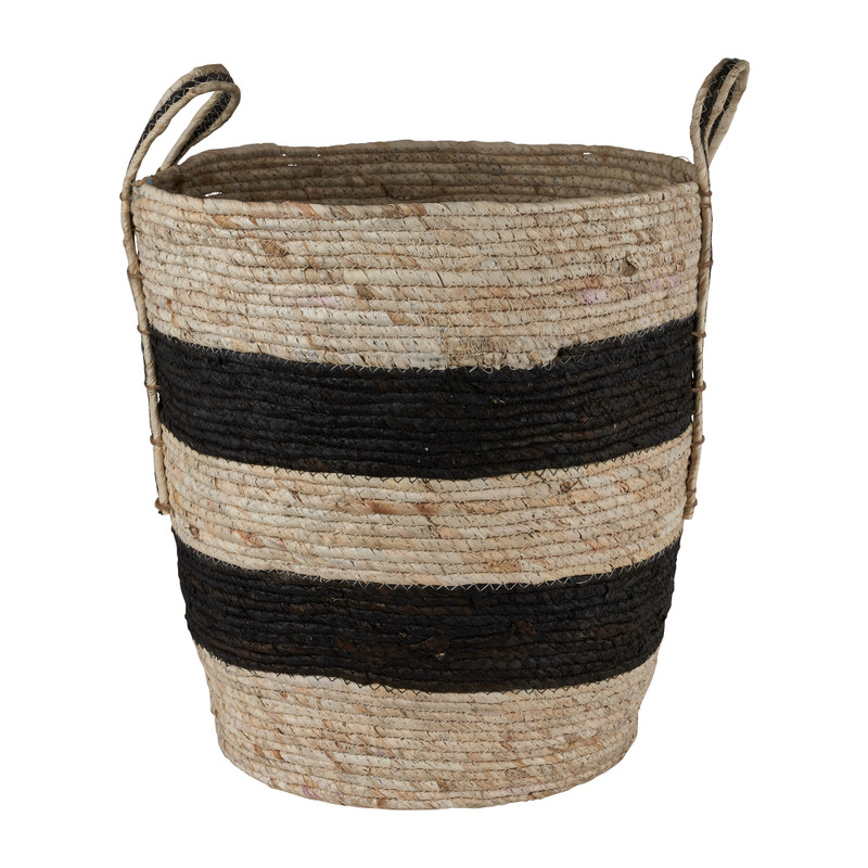 Mand met zwarte strepen - ⌀42x48 cm 