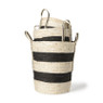 Mand met zwarte strepen - ⌀42x48 cm 