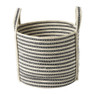 Mand met strepen laag - Ø34x28 cm