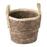 Mand witte rand - laag - ⌀25 cm