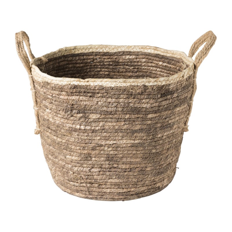 Mand witte rand - laag - ⌀34 cm