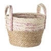 Mand met roze streep - 25x20 cm