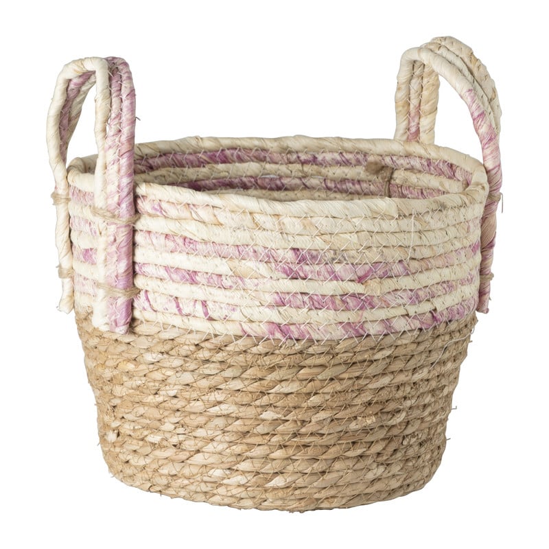 Mand met roze streep - 25x20 cm
