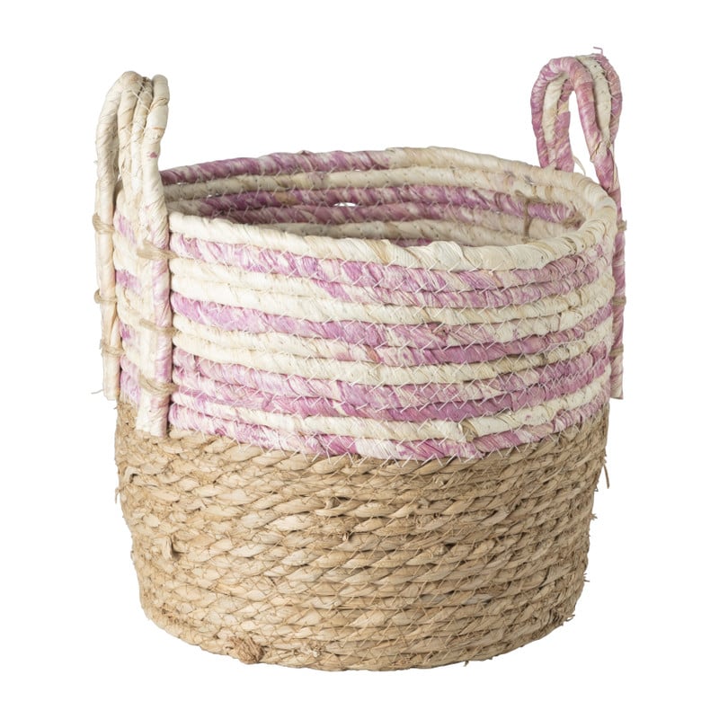 Mand met roze streep -29x24 cm