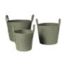 Mand Lotte - ø22x23 cm - groen