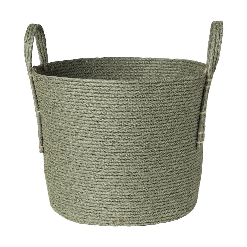 Mand Lotte - ø28x33 cm - groen