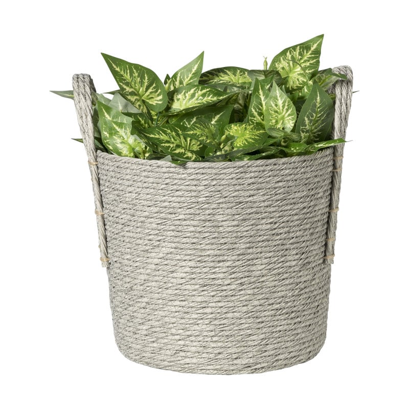 Mand Lotte - ø25x28 cm - grijs