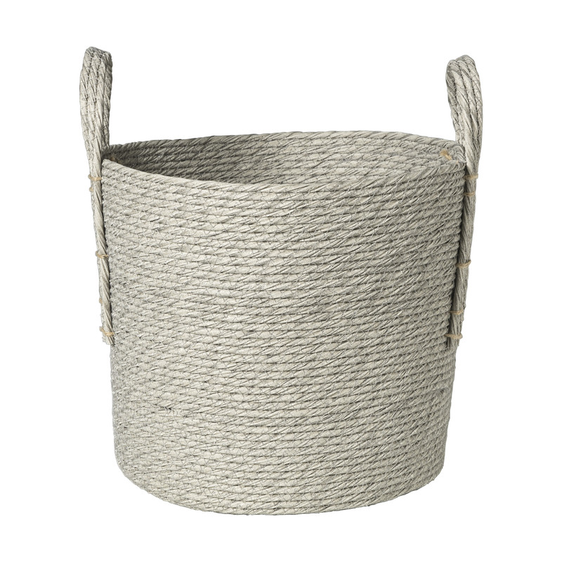 Mand Lotte - ø28x33 cm - grijs