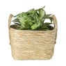 Mand Basix vierkant - 26x26x26 cm - naturel