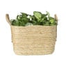 Mand Basix vierkant - 34x34x34 cm - naturel