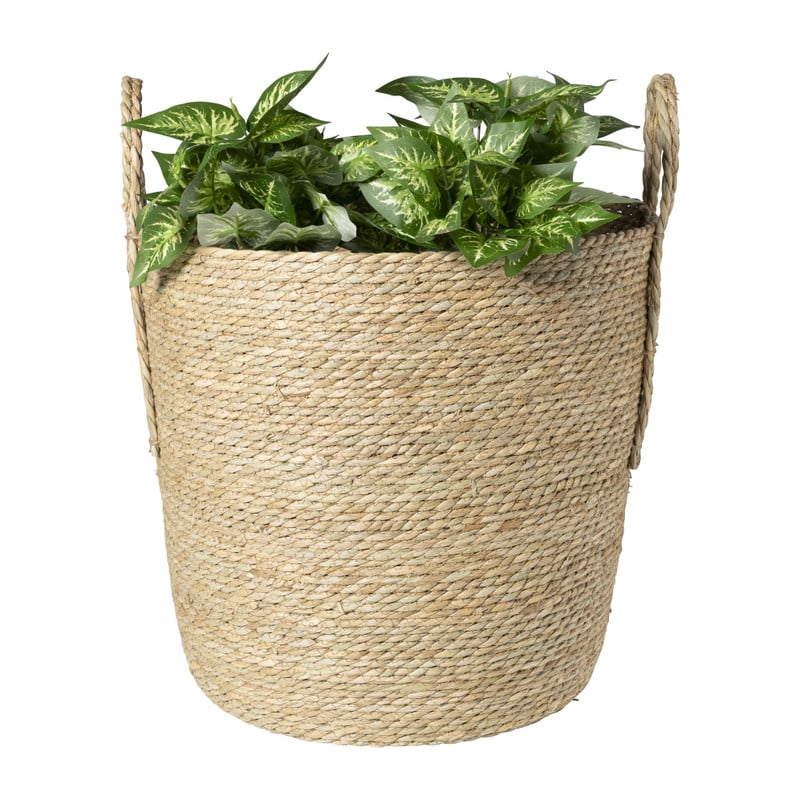 Mand Basix rond - ø44x45 cm - naturel
