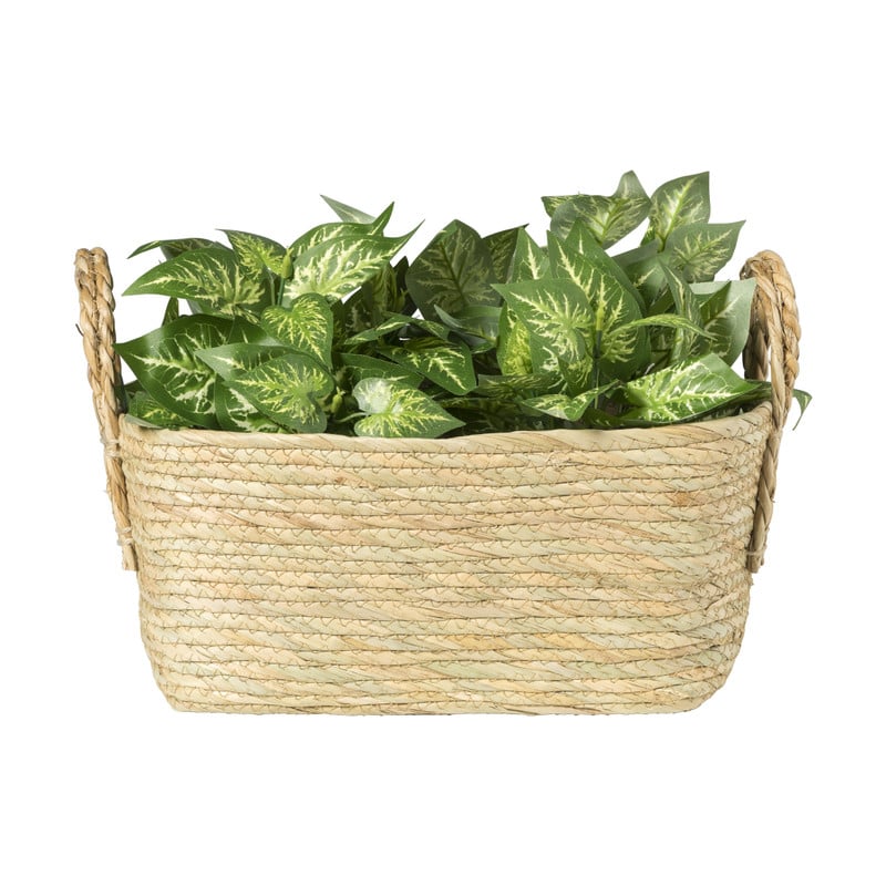 Mand Basix rechthoek - 16x35x25 cm - naturel