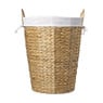 Wasmand Saar 50 liter - bruin/wit - ø42x50 cm
