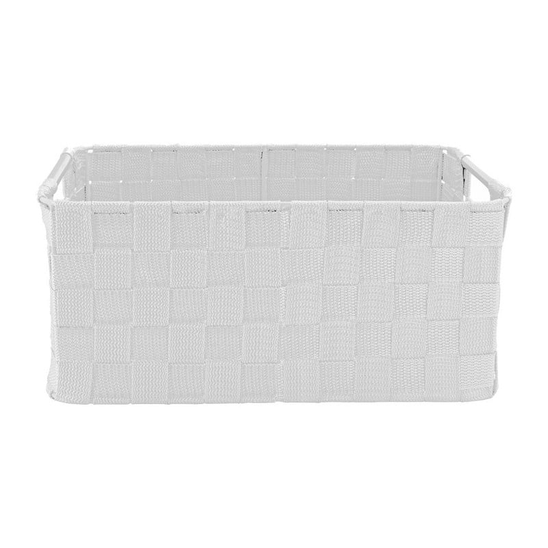 Lademand chroom handvat -  wit - 34x23x15 cm