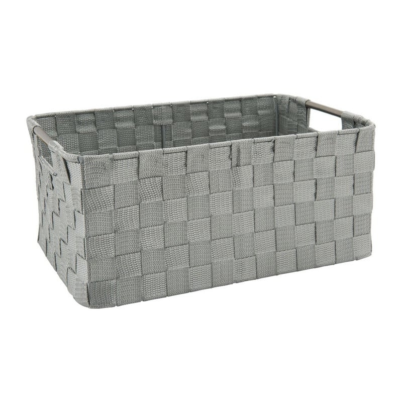 Lademand chroom handvat -  grijs - 36x26x16 cm
