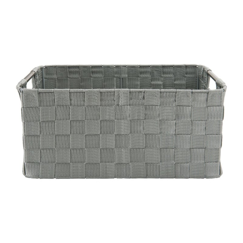 Lademand chroom handvat -  grijs - 36x26x16 cm