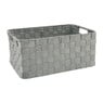 Lademand chroom handvat -  grijs - 36x26x16 cm