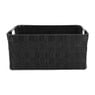 Lademand chroom handvat - zwart - 43x32x20 cm