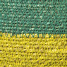 Mand colorblock - groen/geel - ø35x26 cm