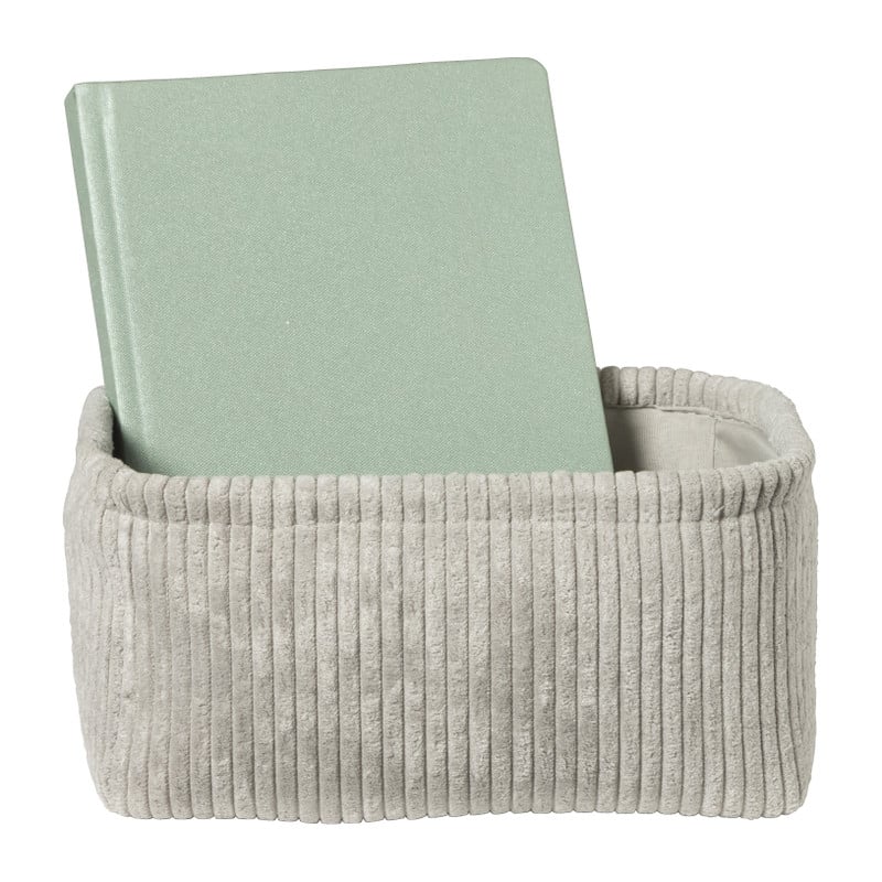 Lademand Vinz corduroy - 10x20x14 cm - diverse kleuren