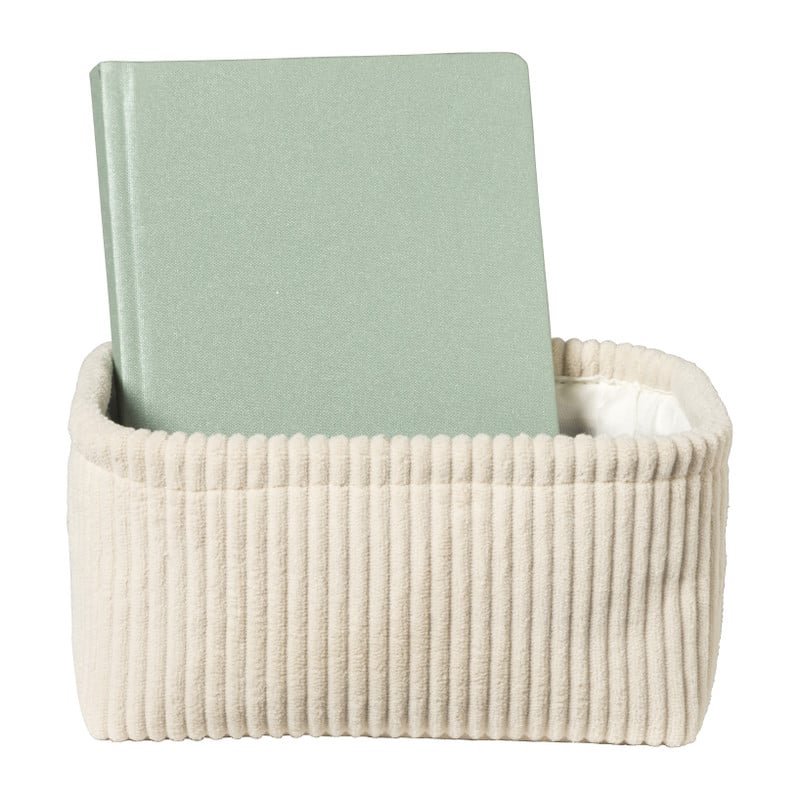 Lademand Vinz corduroy - 10x20x14 cm - diverse kleuren