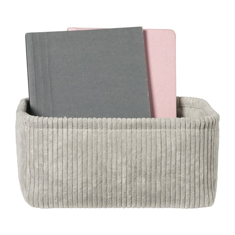 Lademand Vinz corduroy - 11x24x16 cm - diverse kleuren