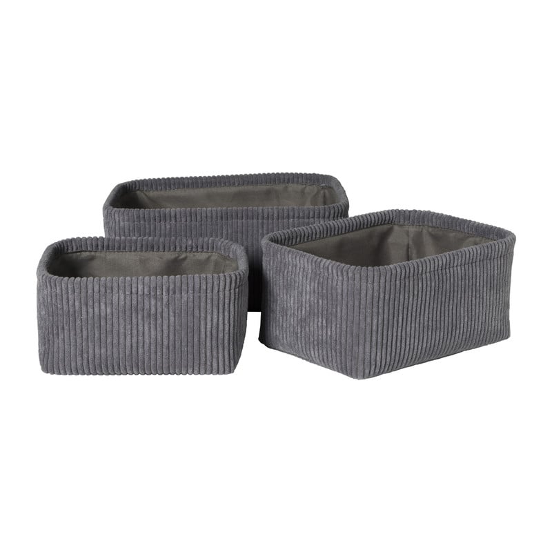 Lademand Vinz corduroy - 11x24x16 cm - diverse kleuren
