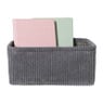 Lademand Vinz corduroy - 12x27x20 cm - diverse kleuren