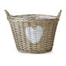 Rieten mand - 43x38 cm