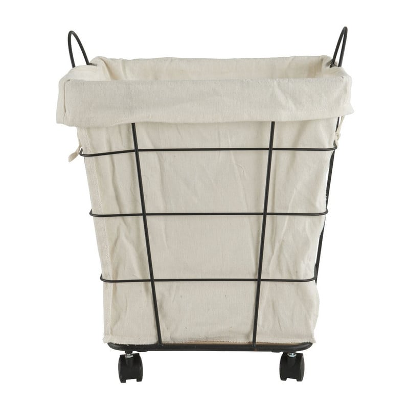Wasmand Industrial op wielen - 40.5x40.5x53.5 cm