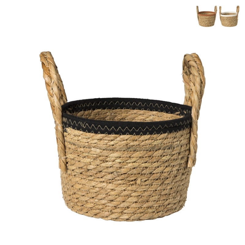 Mand Siem hoog - ø22x15 cm - diverse kleuren