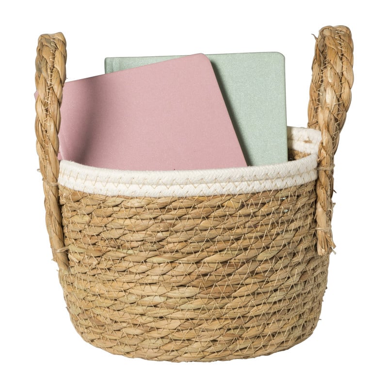 Mand Siem hoog - ø22x15 cm - diverse kleuren