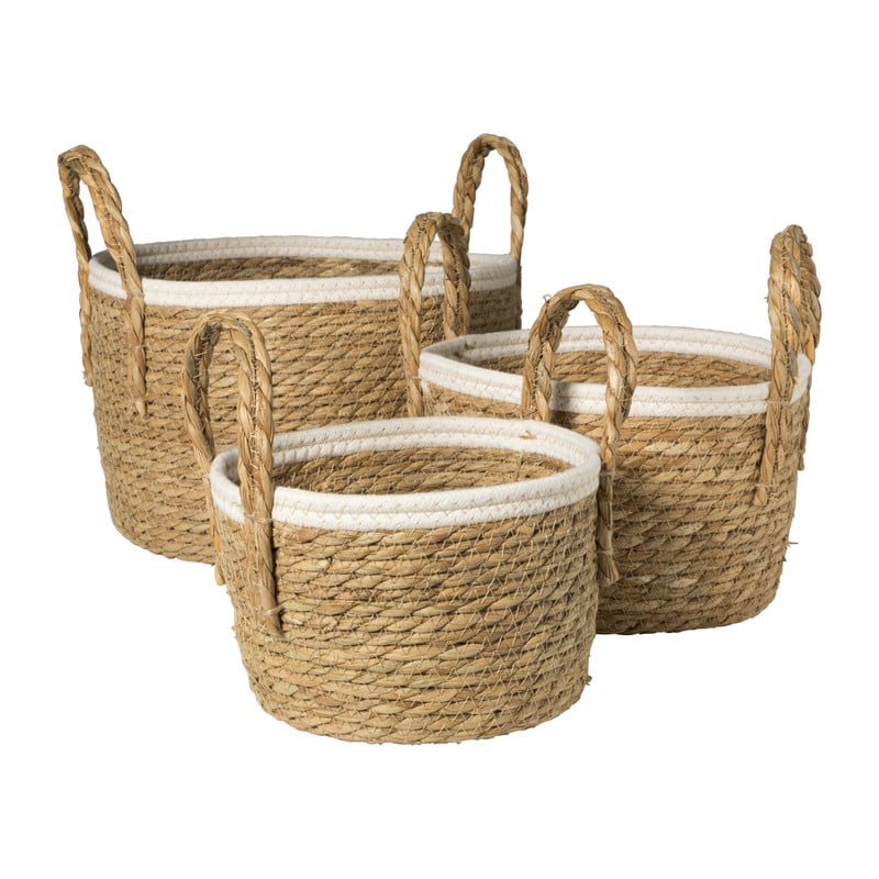 Mand Siem hoog - ø32x21 cm - diverse kleuren