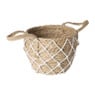 Mand met touwdecoratie - ⌀23X19 cm