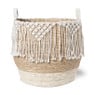 Mand met macramé - ⌀40x40 cm 