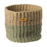 Mand Pleun - ø21x23 cm - bruin/groen