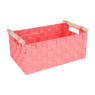 Lademand houten greep - roze - 23x36x16.5 cm