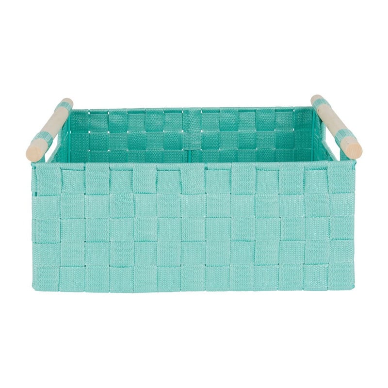 Lademand houten greep - groen - 23x36x16.5 cm