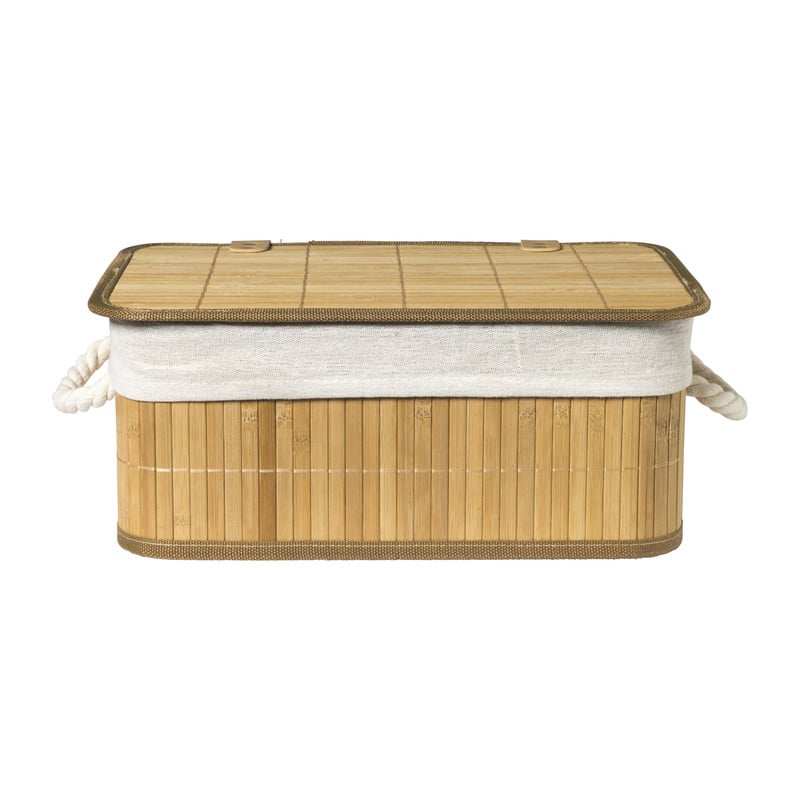 Mand levi met deksel  - 34,5x24x14 cm