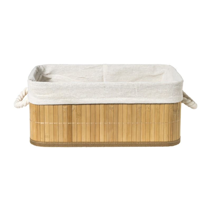 Mand levi met deksel  - 34,5x24x14 cm