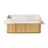 Mand levi met deksel  - 34,5x24x14 cm