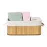 Mand levi met deksel  - 34,5x24x14 cm